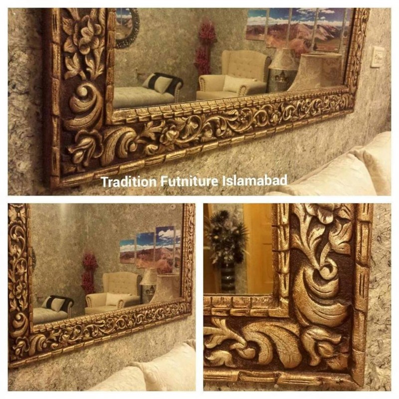 Sheesham Mirror Frame Traditions Furniture Islamabad