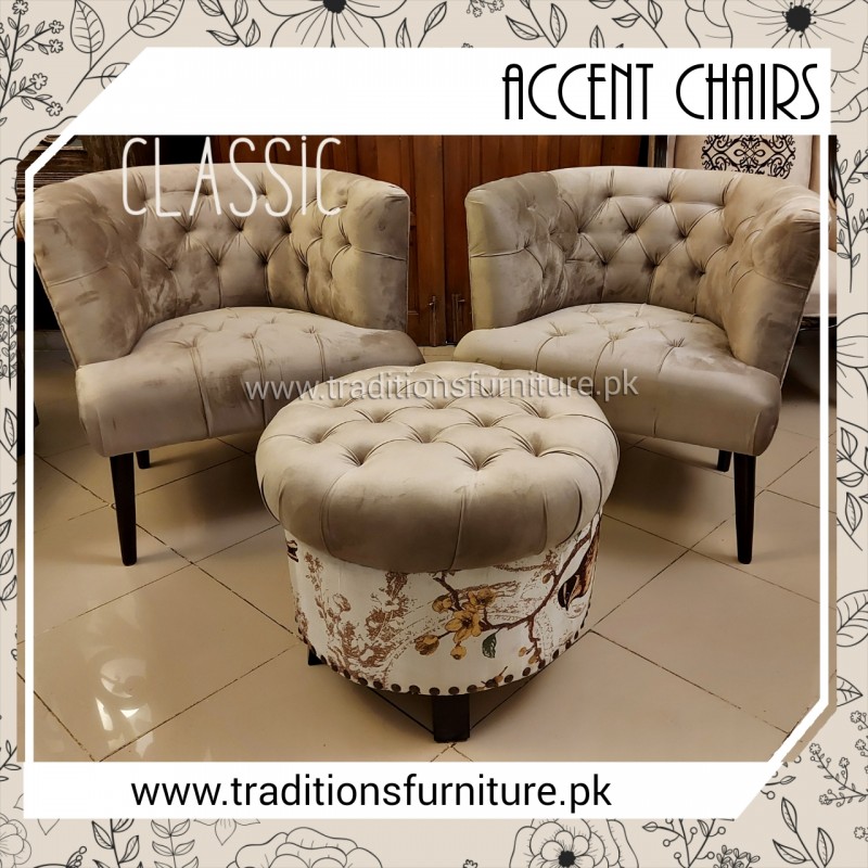 Pair of Accent Chair Traditions Furniture Islamabad