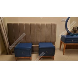 High Quality Finished, Fully Upholstered Bed Set