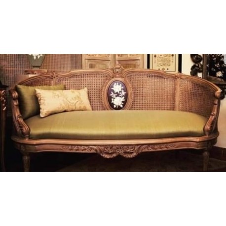 Cane Sofa